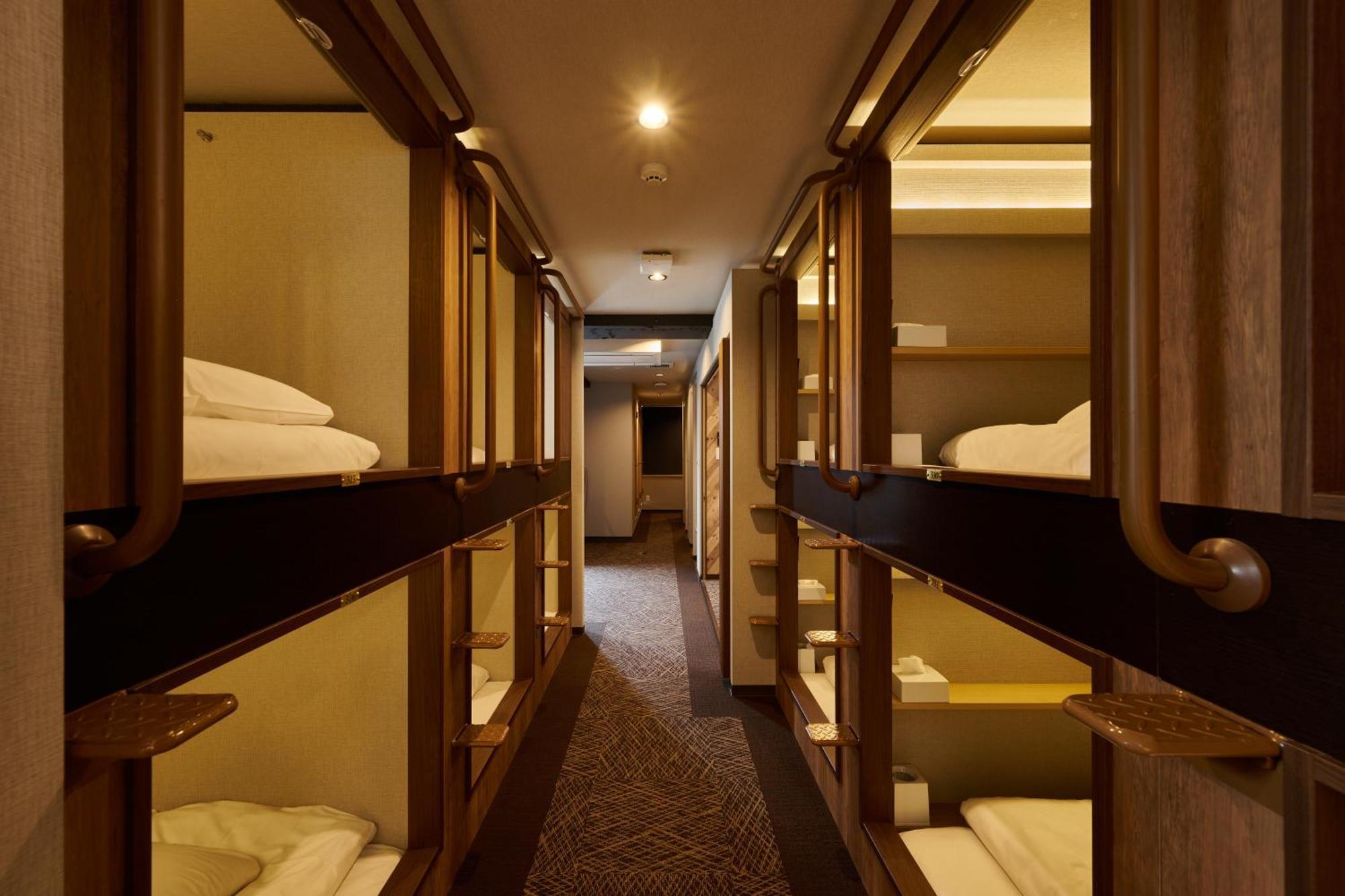 Capsule Hotel Continue Nijojokita Kyoto Exterior photo